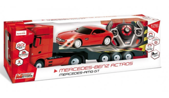 Car R/C Mercedes Actros with batteries