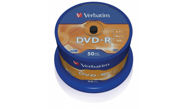 DVD-R 16x 4.7GB 50P CB 43548