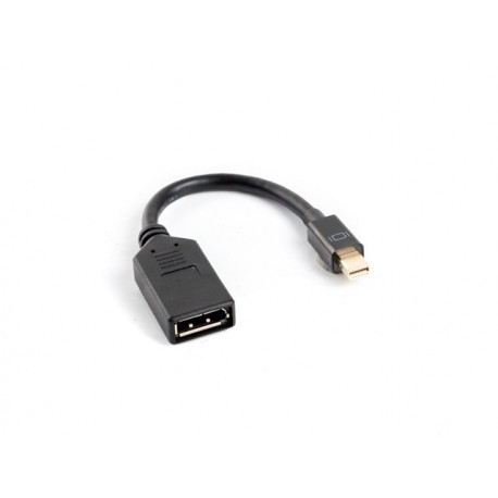 Lanberg adapter miniDisplayport (M) - DisplayPort (F)