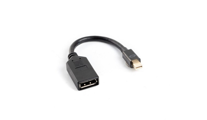 Lanberg adapter miniDisplayport (M) - DisplayPort (F)