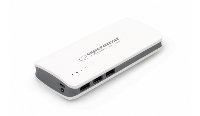 Esperanza power bank Radium 8000mAh, grey