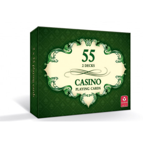 Cartamundi playing cards Casino 2x55pcs