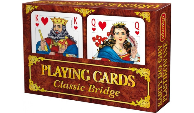 Playing cards bridge