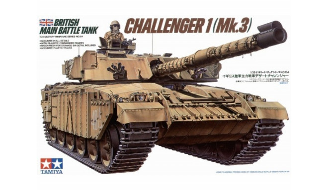 British MBT Challenger 1 Mk3