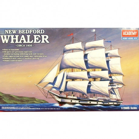 Academy mudellaev Bedford Whaler Circa 1835