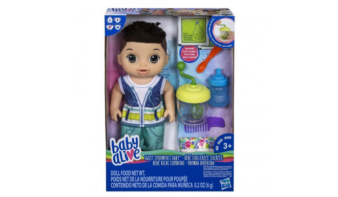 Baby Alive doll Lala Sweet Snack Brunet