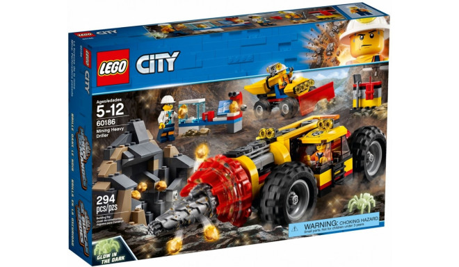 LEGO City mänguklotsid Mining Heavy Driller