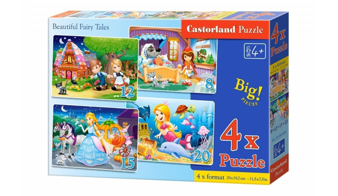 Castorland pusle Beautiful Fairy Tales 8-20tk