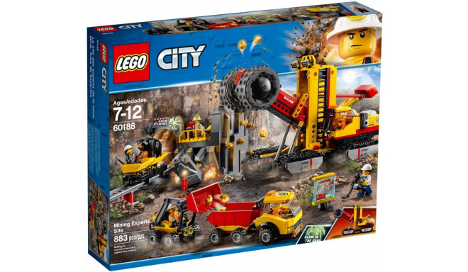 LEGO City mänguklotsid Mining Experts Site