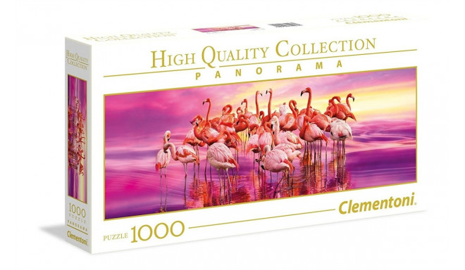 Clementoni pusle Panoraam Flamingod 1000tk