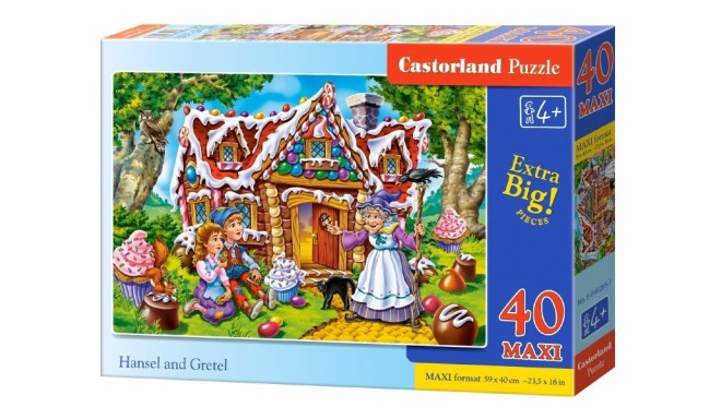 Castorland puzzle MAXI Hansel and Gretel 40pcs