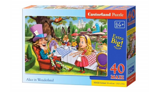 Castorland puzzle MAXI Alice in Wonderland 40pcs