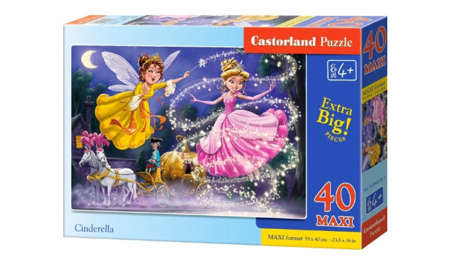 Castorland puzzle MAXI Cinderella 40pcs