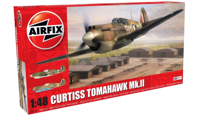 Airfix mudelikomplekt Curtiss Tomahawk Mk.IIB