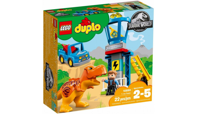 LEGO DUPLO mänguklotsid Jurassic World T. rex Tower