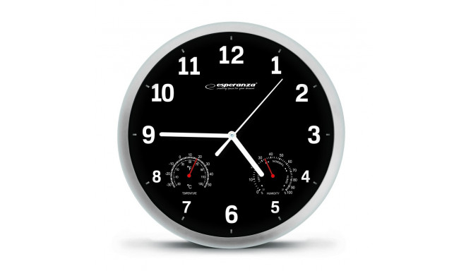 WALL CLOCK LYON BLACK