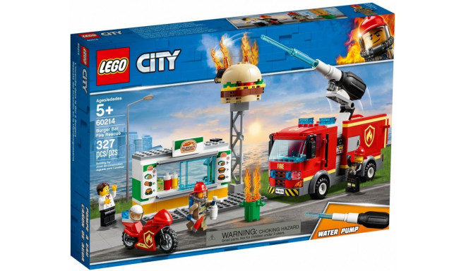 LEGO City mänguklotsid Burger Bar Fire Rescue
