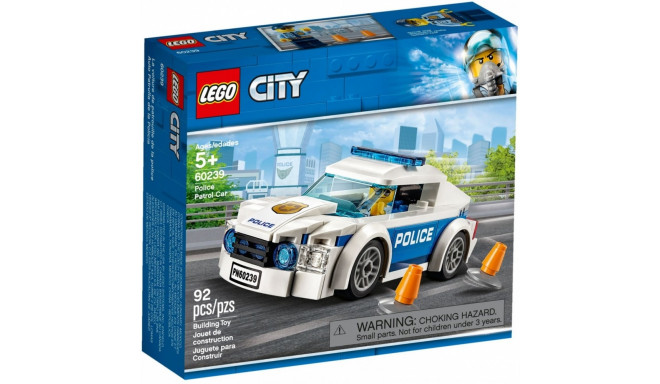 LEGO City bricks Police Patrol Car