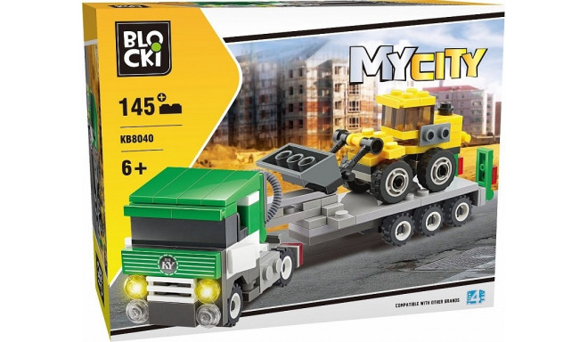 Blocks MyCity 145 elements Tow truck