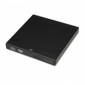 iBox external DVD/CD writer USB IED01, black