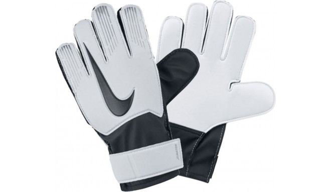 Gloves Goalkeeper Nike Junior Match Goalkeeper GS0368 100 (universal; 4; white color)