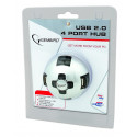 Gembird USB hub UHB-CT04 4xUSB 2.0, silver