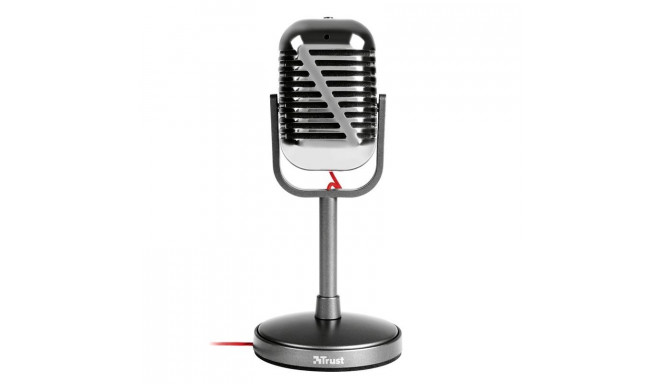 Microphone Trust Elvii 21670 (silver color)
