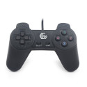 Gamepad GEMBIRD JPD-UB-01 (PC; black color)