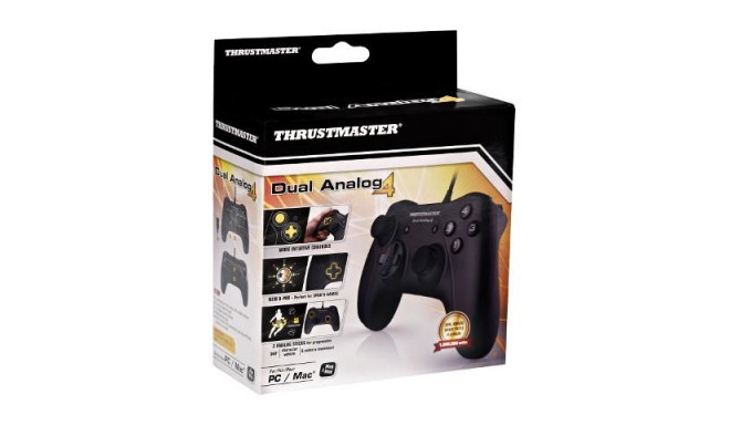 Gamepad THRUSTMASTER Dual Analog 4 2960737 (PC; black color)