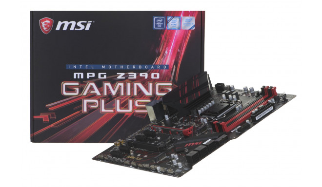 MSI MPG Z390 Gaming Plus Intel Z390 LGA 1151 (Socket H4) ATX