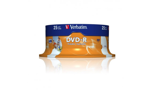 Verbatim 43538 blank DVD 4.7 GB DVD-R 25 pc(s)