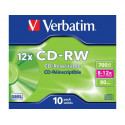 CD-RW Verbatim 43148 (700MB; x12; 10pcs.; Jewel Case)