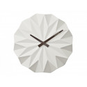 Wall clock wall KARLSSON Origami ceramic KA5531WH (white color)
