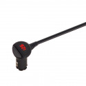Distributor to the car lighter socket Maclean MCE117 (5 x ; black color)