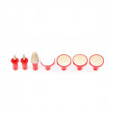Sets (red color, white color)