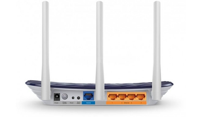 TP-LINK Archer C20 AC750 V4.0 wireless router Dual-band (2.4 GHz / 5 GHz) Fast Ethernet Navy