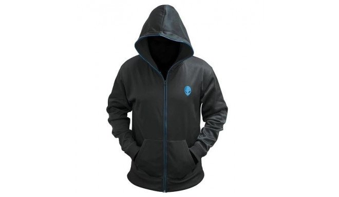 Dell Alienware Zip-Glow Hoodie Black - Extra 