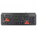 A4Tech keyboard G300, Can-Be-Washed, Black, (