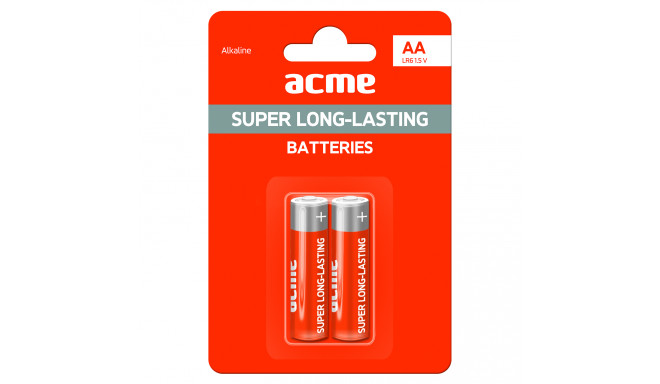 ACME LR6 Alkaline Batteries AA/2pcs
