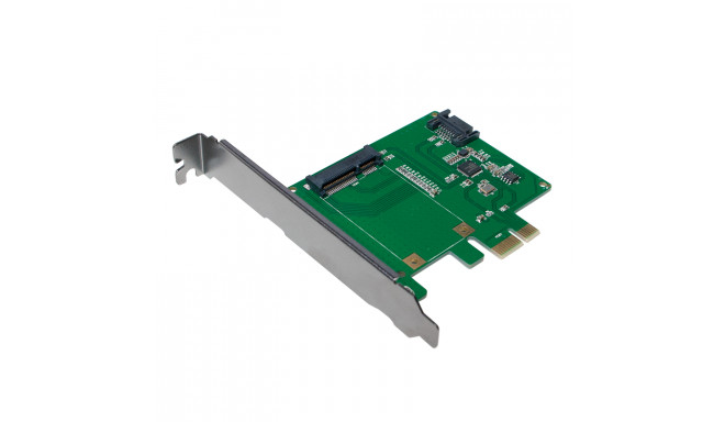 Logilink PC0077 PCI-Express Card, 1x mSATA SS