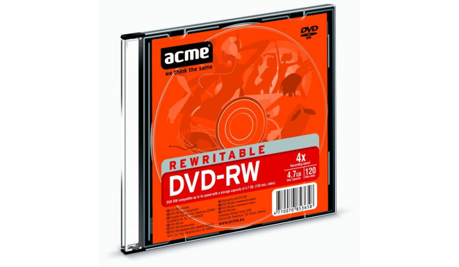 Acme DVD-RW 4.7GB 4x 1pc Jewel Case
