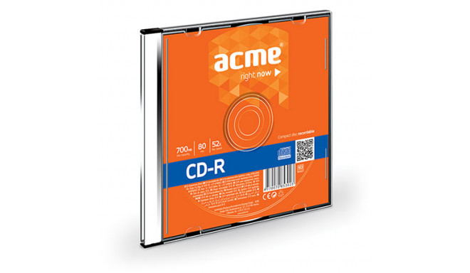 Acme CD-R 0.7 GB, 52 x, Plastic Slim Box