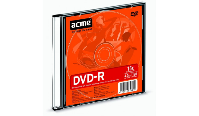 Acme DVD-R 4.7GB 16x 1pc Jewel Case