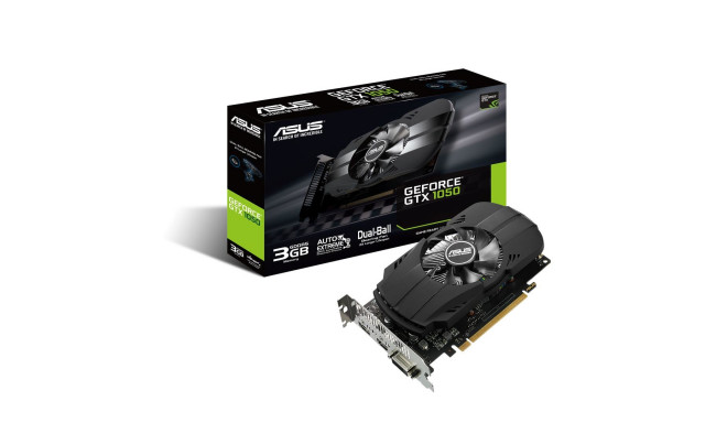 Asus graphics card PH-GTX1050-3G NVIDIA 3GB GeForce GTX 