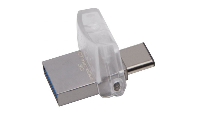 Kingston mälupulk 128GB DT microDuo 3C USB 3.0/3.1 + USB-C