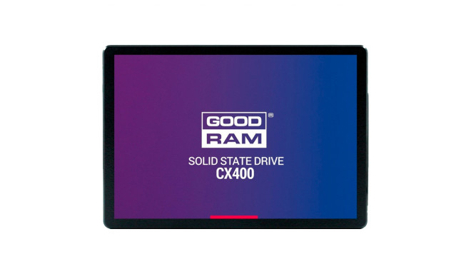 GOODRAM CX400 512GB SSD, 2.5” 7mm, SATA 6 Gb/s, Read/Write: 550 / 490 MB/s, Random Read/Write IOPS 7