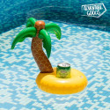 Adventure Goods Palm tree Island Inflatable Can Holder 