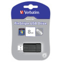 10x1 Verbatim Store n Go     8GB Pinstripe USB 2.0 black
