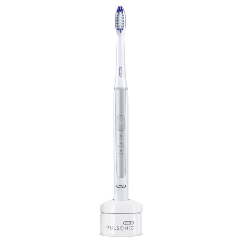 Oral-B Electric Toothbrush Pulsonic SLIM 1000, Silver - Electric ...