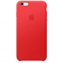 Apple Leather Case iPhone 6s Plus, red
